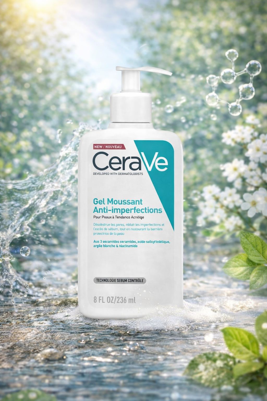 CeraVe Gel Moussant Anti-Imperfections 236ML