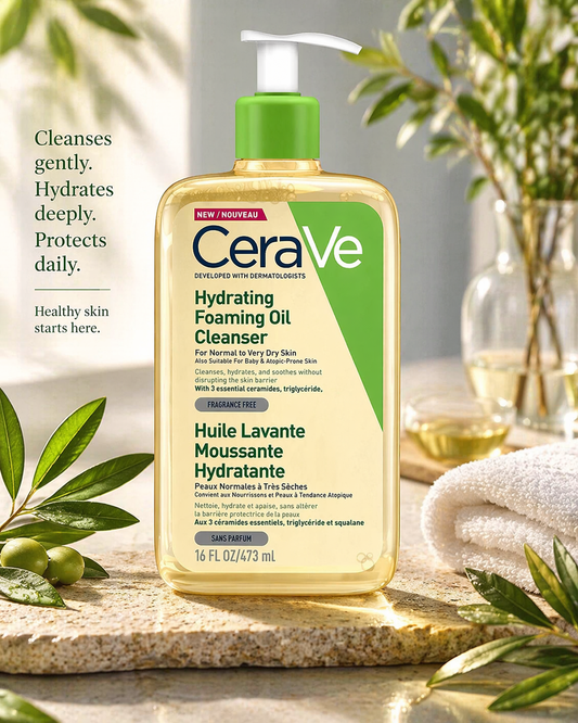 CeraVe Huile Lavante Nett Hydratante