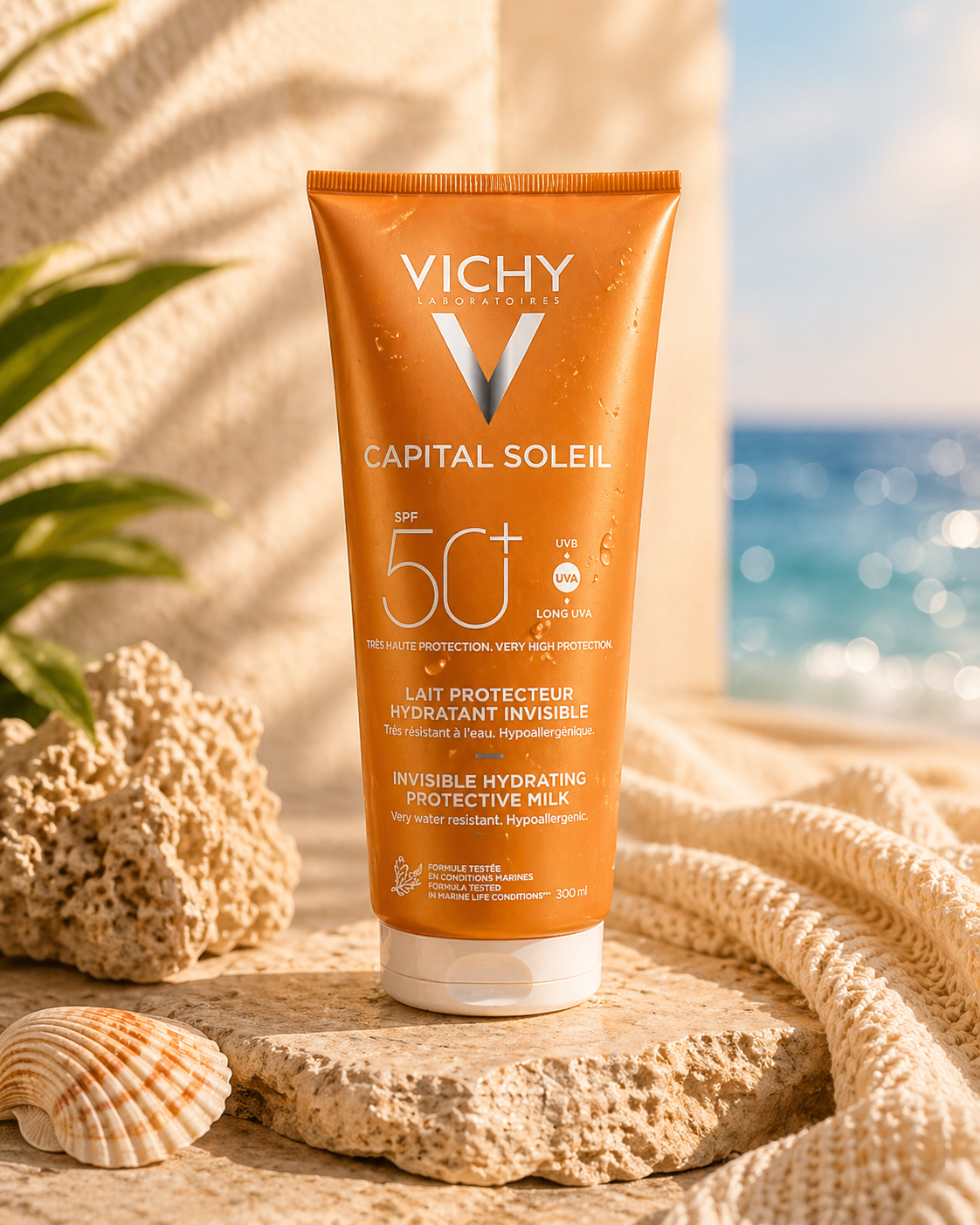 Vichy CS Hydra Lait IP50 T300ML 8 Langues