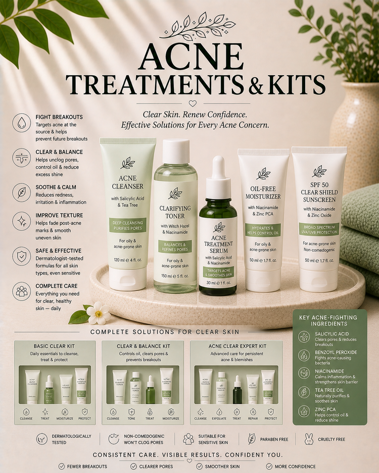 Acne Treatments & Kits