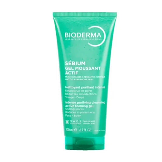 Bioderma Sebium Gel Moussant Actif T 200 ML
