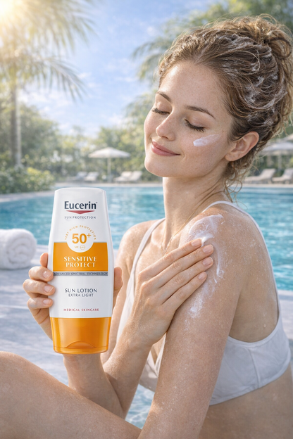Eucerin Sun Body Lotion Sensitive Relief SPF50+ 150ml