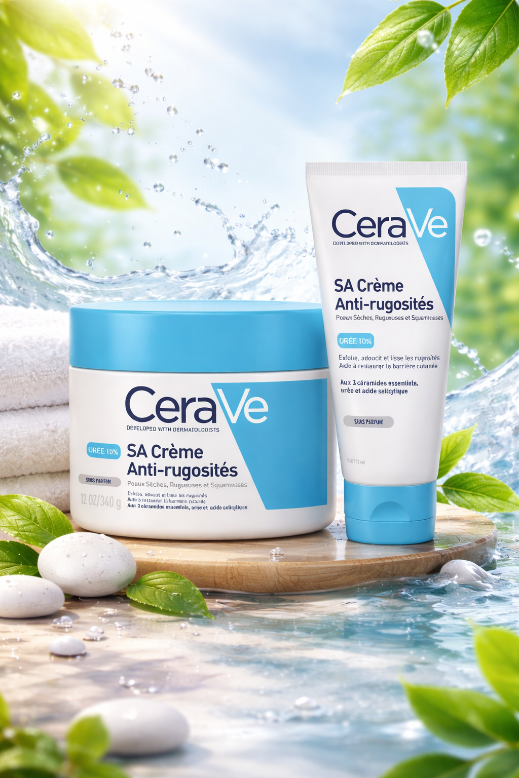 CeraVe SA Crème Anti-Rugosité