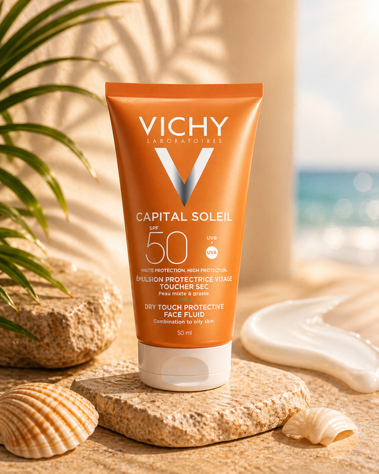 Vichy Capital Soleil CR Toucher Sec IP50+ 2016
