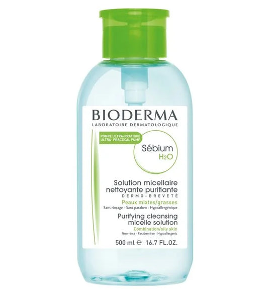 Bioderma Sebium H2O Pompe Inversee 500ML