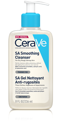 CeraVe SA Gel Nettoyant Anti-Rugosités 473ml
