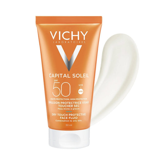 Vichy Capital Soleil CR Toucher Sec IP50+ 2016